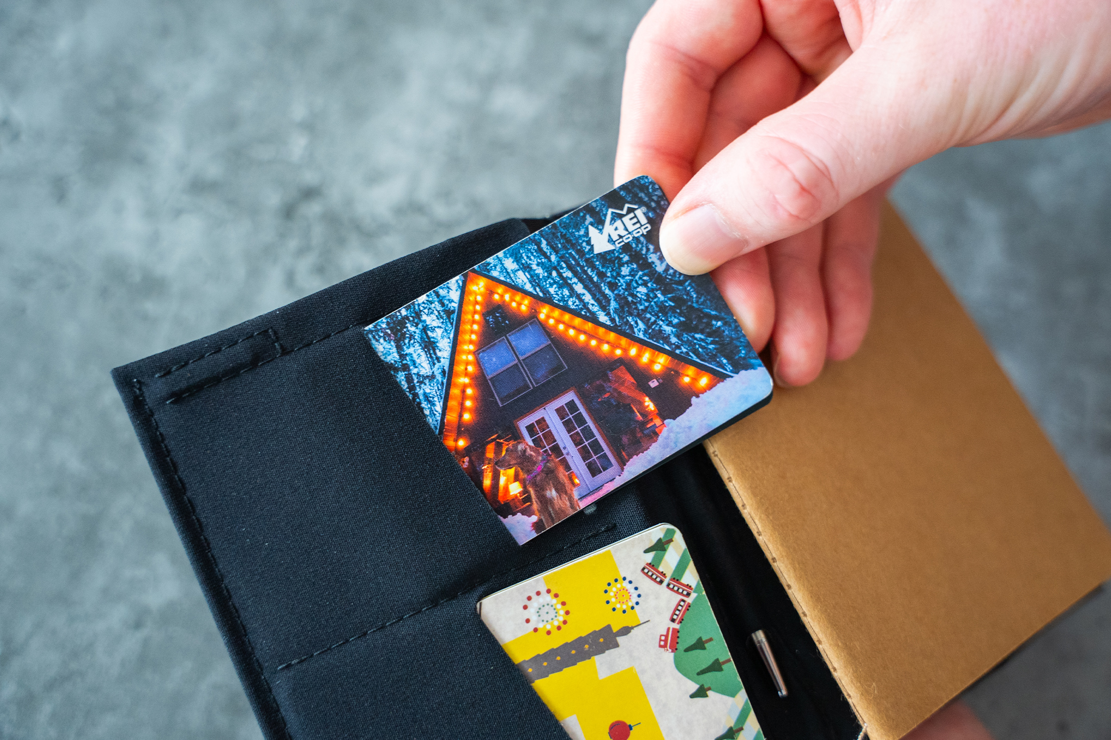 SlimFold Passport Wallet Cards