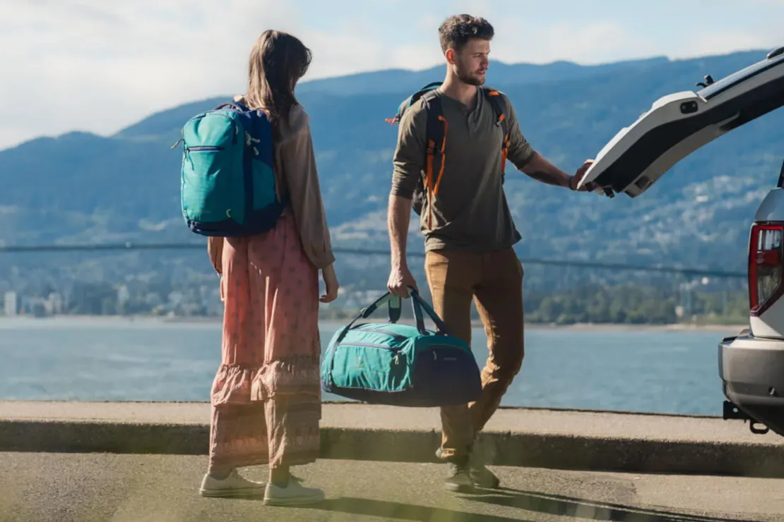 bag that will fit orca yetis and large binder YETI Panga 100L Waterproof Duffel Storm Gray