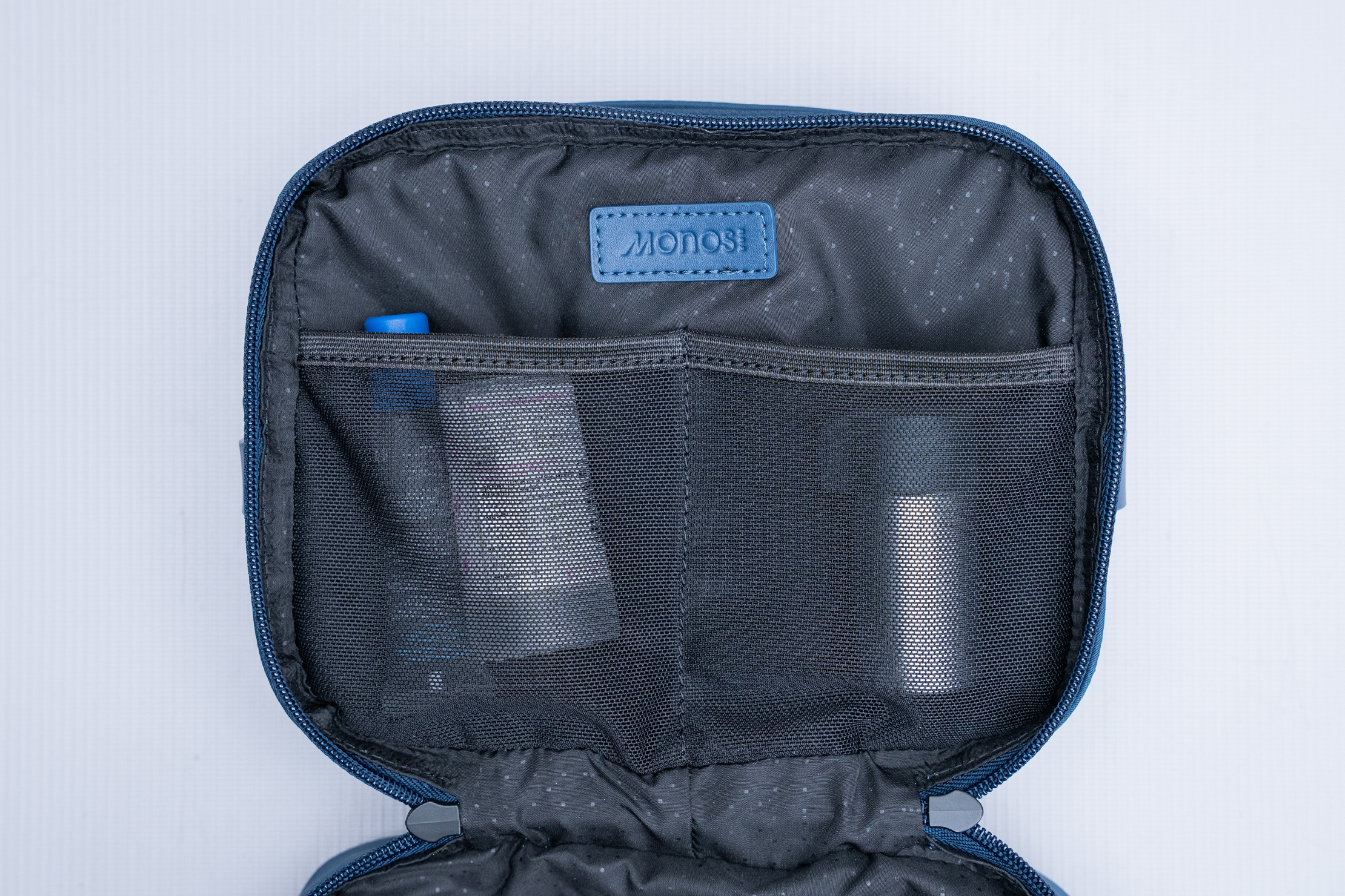 Monos Metro Hanging Toiletry Case Mesh Slip Pocket