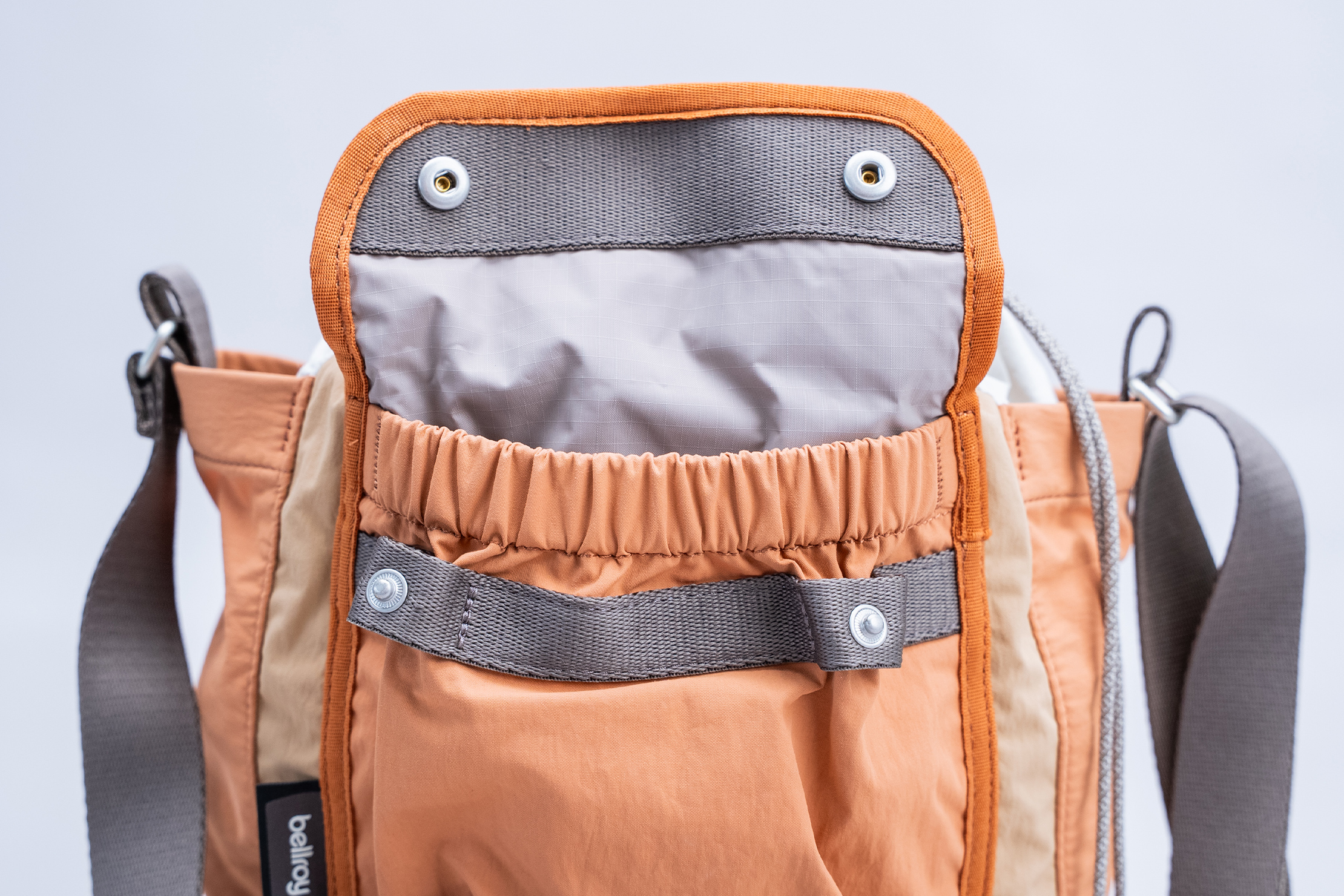 Bellroy Cinch Bucket Bag Front Pocket