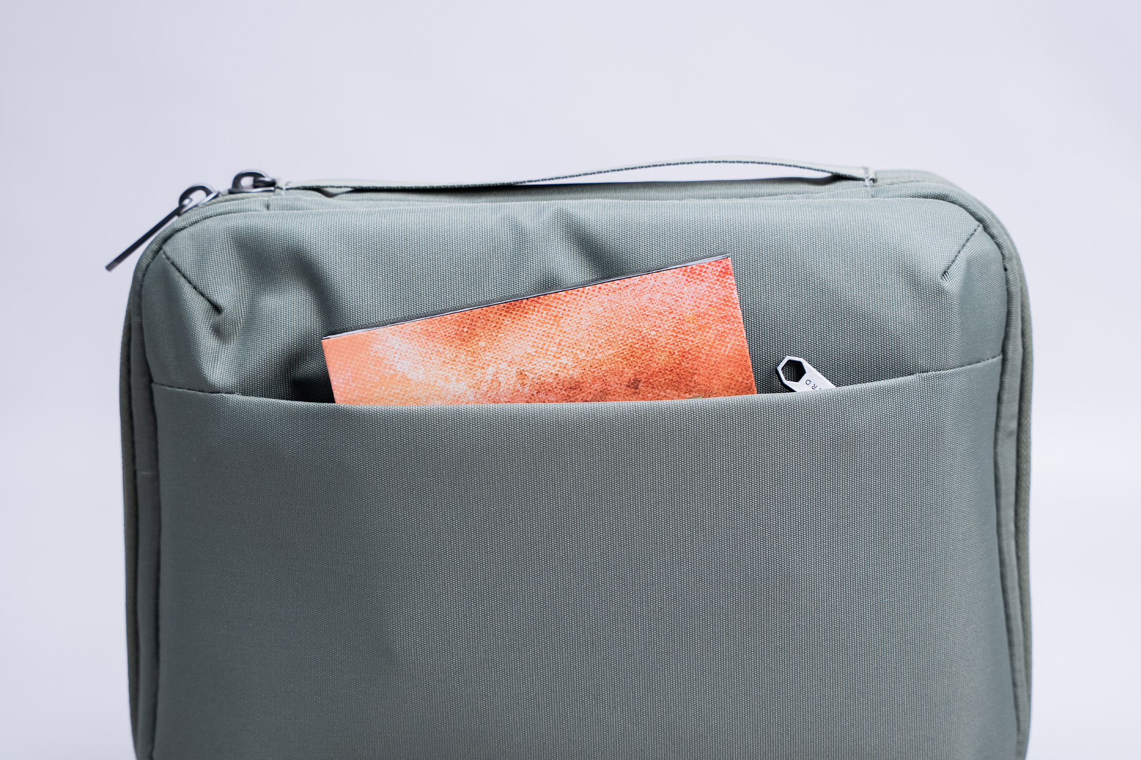 Solgaard Trio Hanging Toiletry Kit Back Pocket