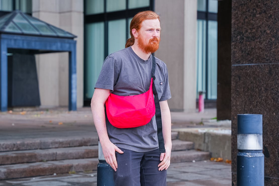 BAGGU Medium Nylon Crescent Bag Review