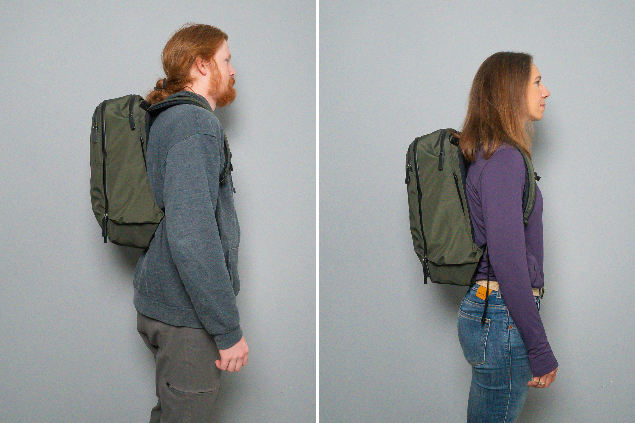 Bellroy Transit Workpack Pro 22L Side by Side