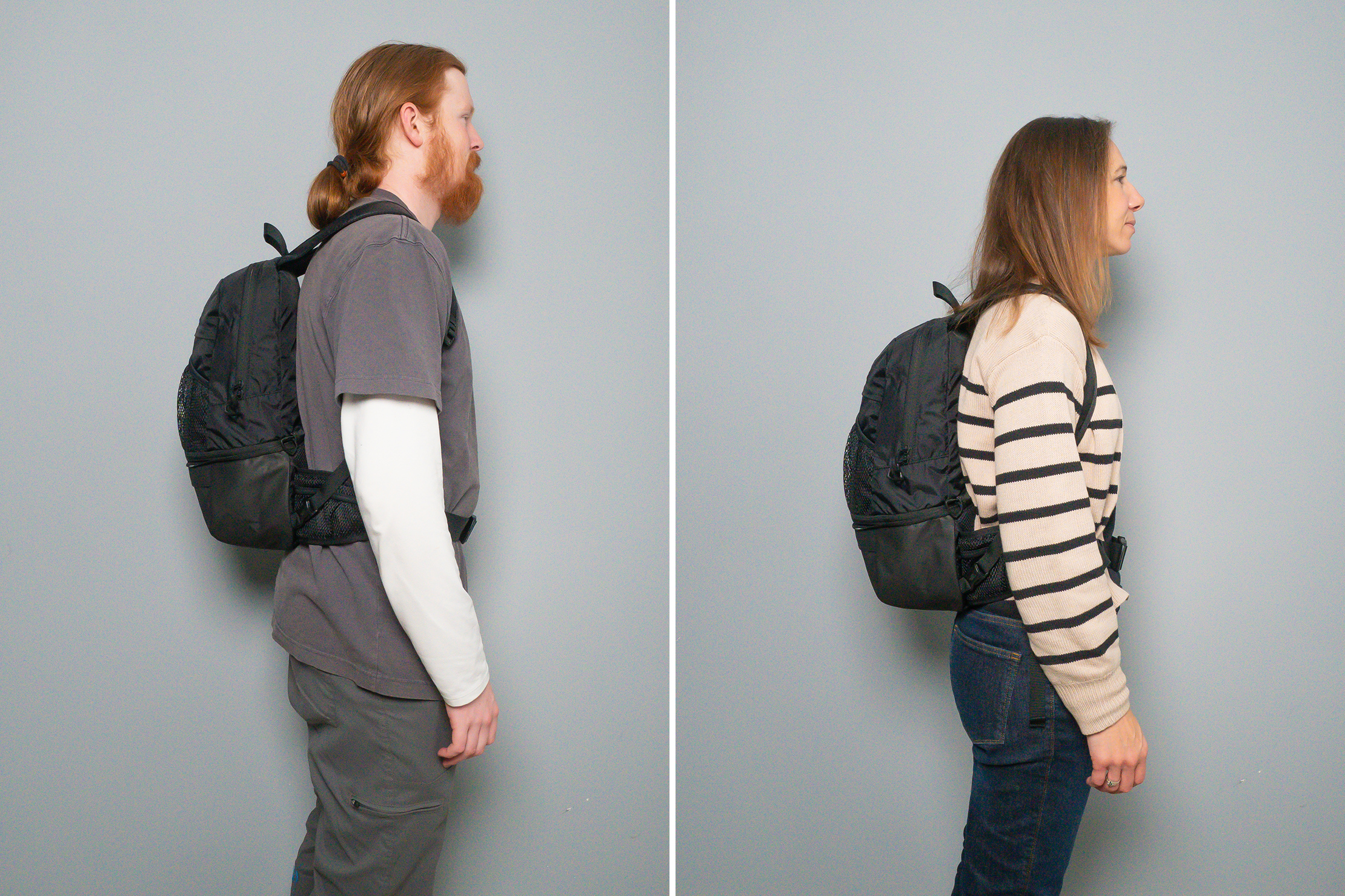 The North Face Borealis Convertible Backpack Side By Side