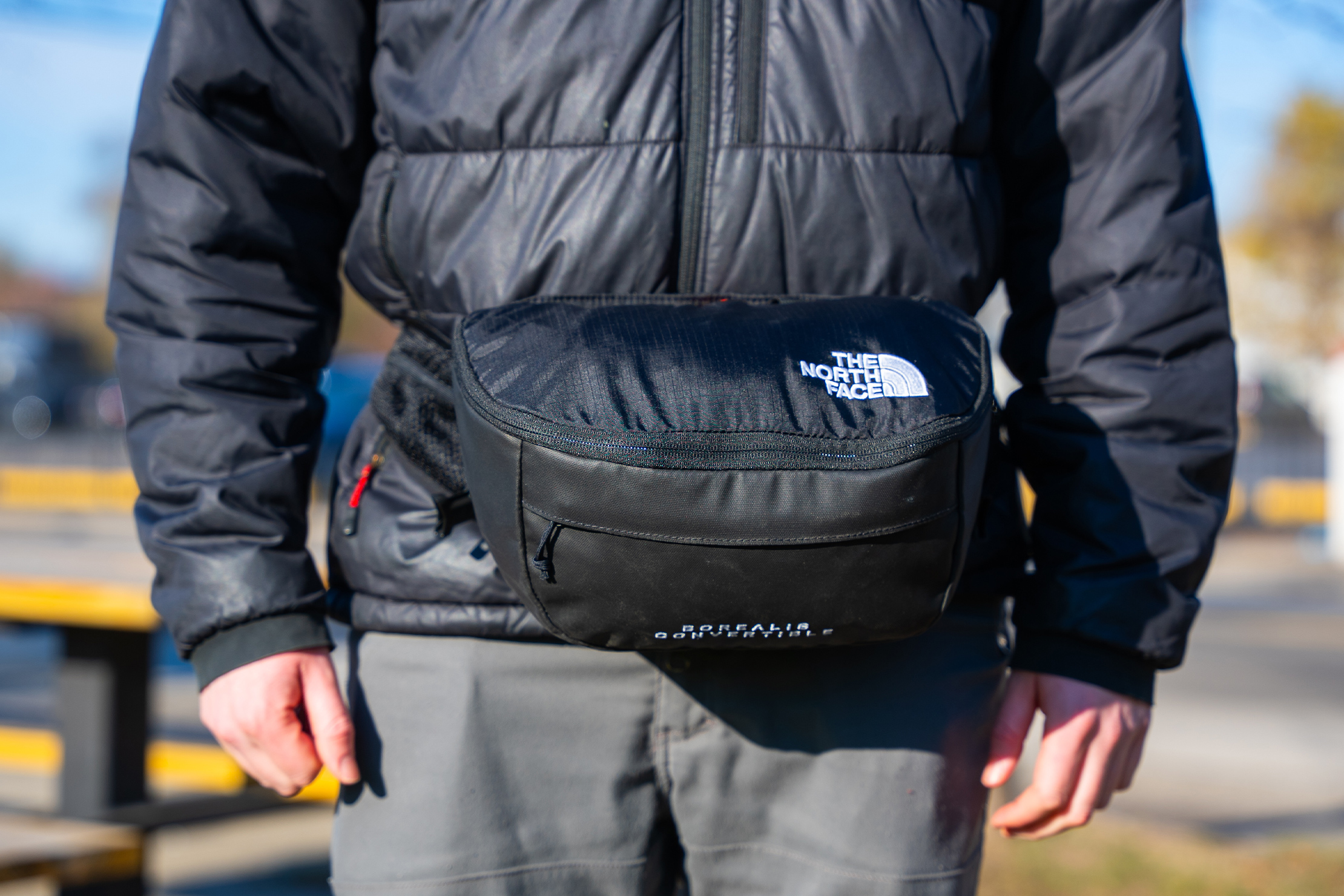 The North Face Borealis Convertible Backpack Closeup Waist Pack