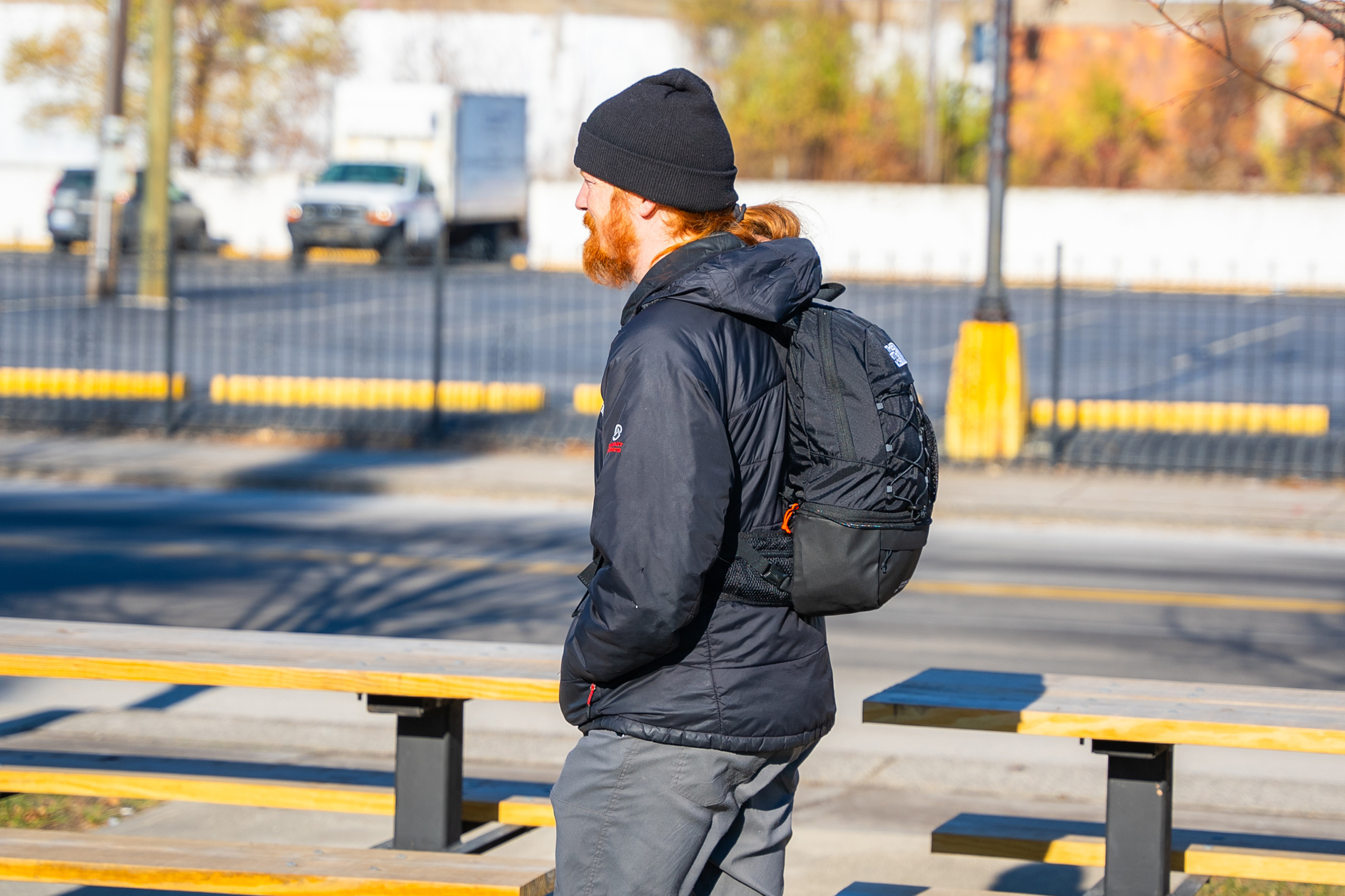 The North Face Borealis Convertible Backpack Side