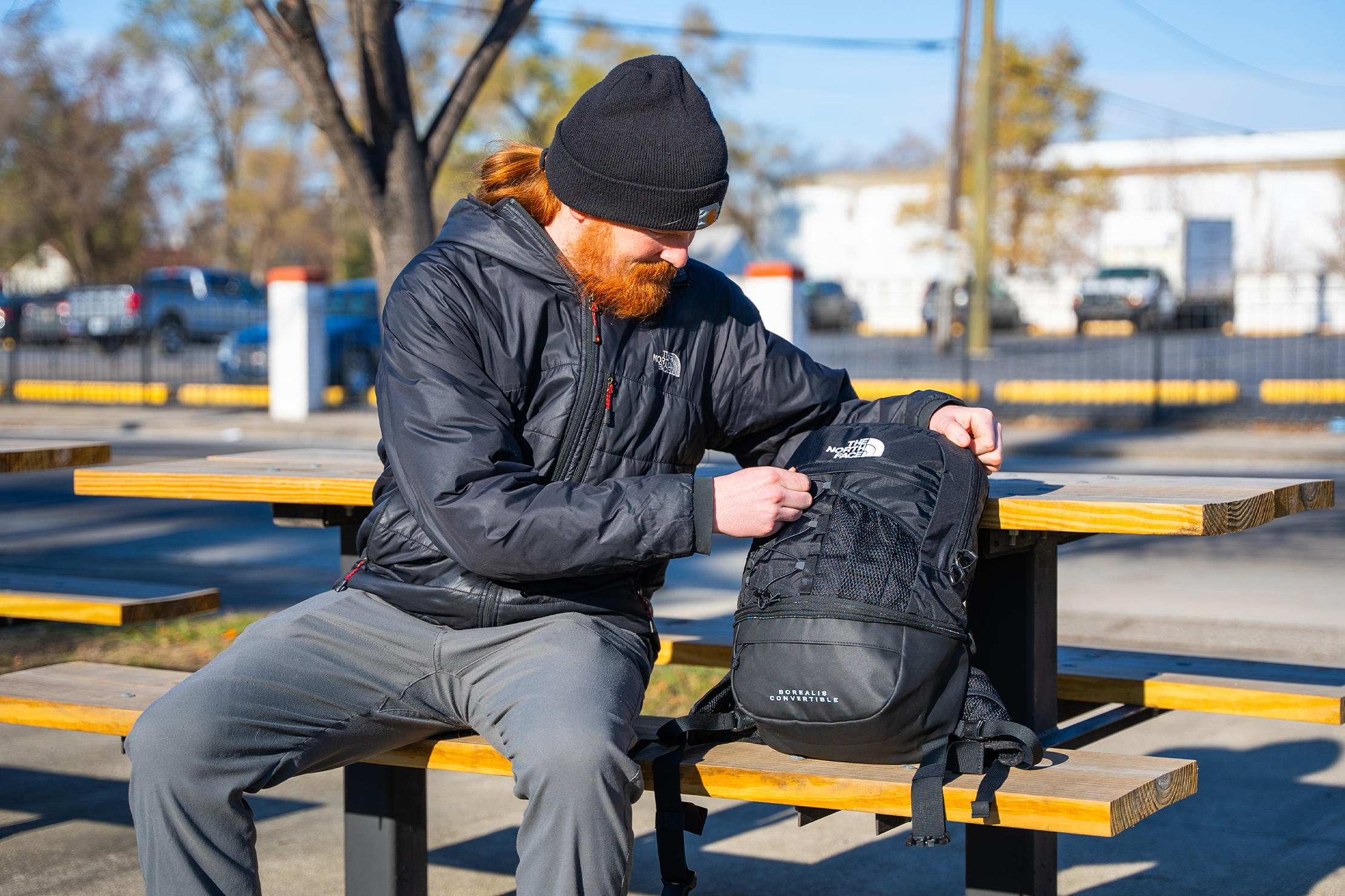 The North Face Borealis Convertible Backpack Bench