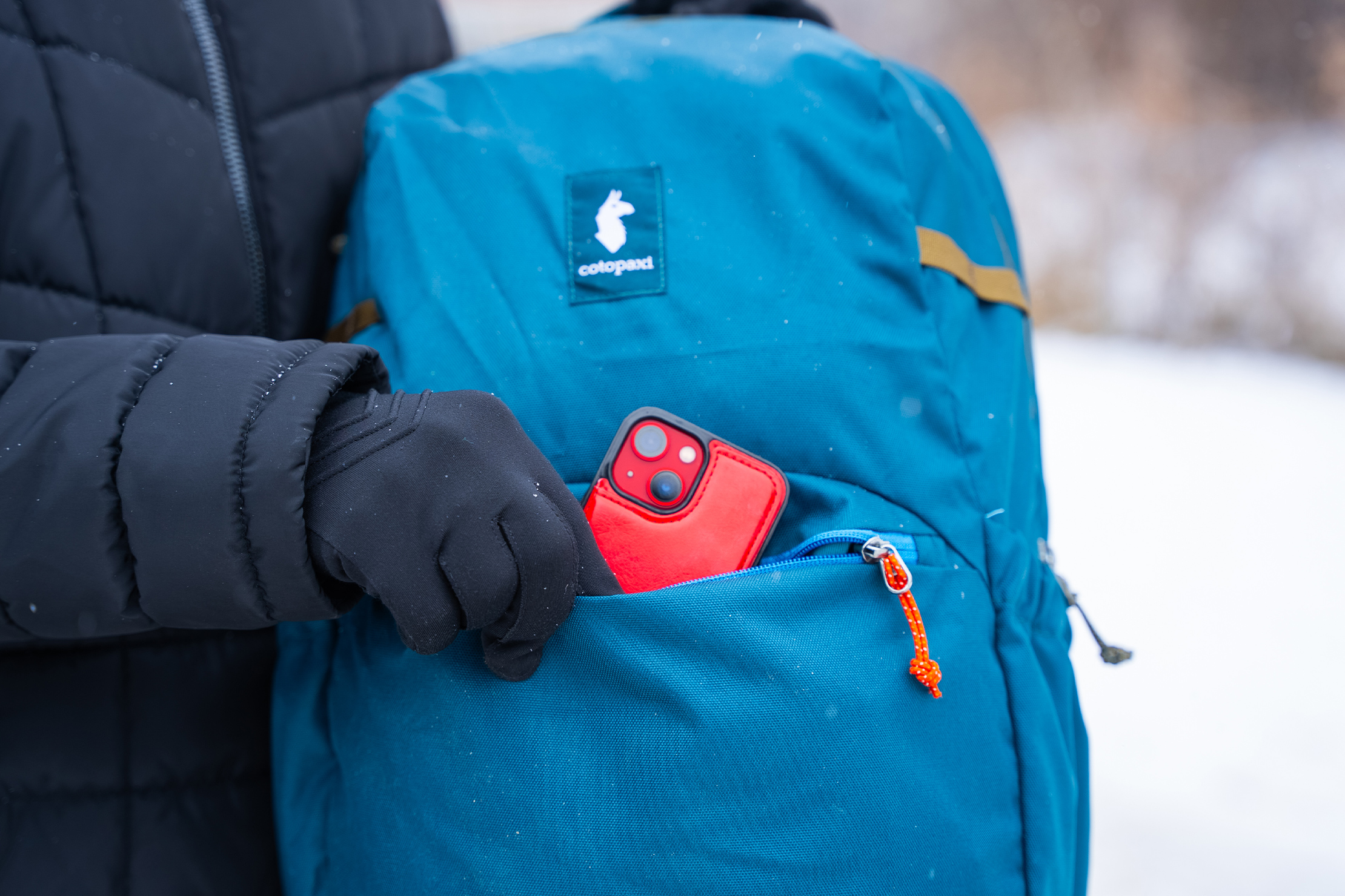 Cotopaxi Chiquillo 30L Backpack (Cada Dia) in use