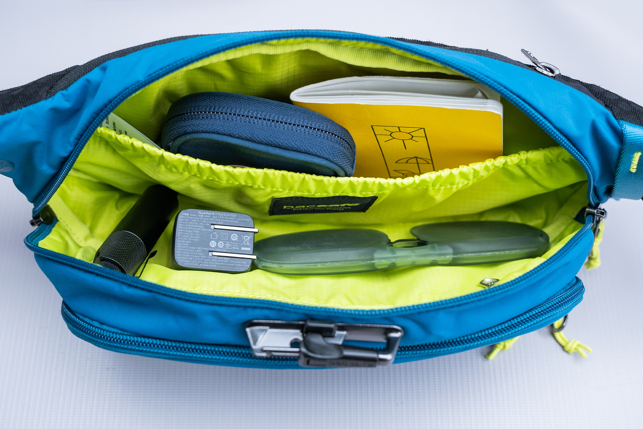 Pacsafe ECO Anti-Theft Waist Pack Stuffed