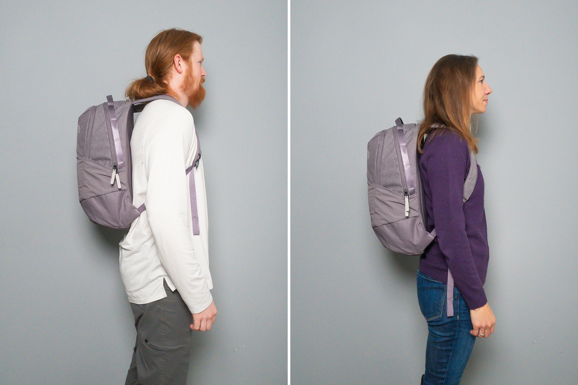 The North Face Isabella Backpack 3.0 Side by Side