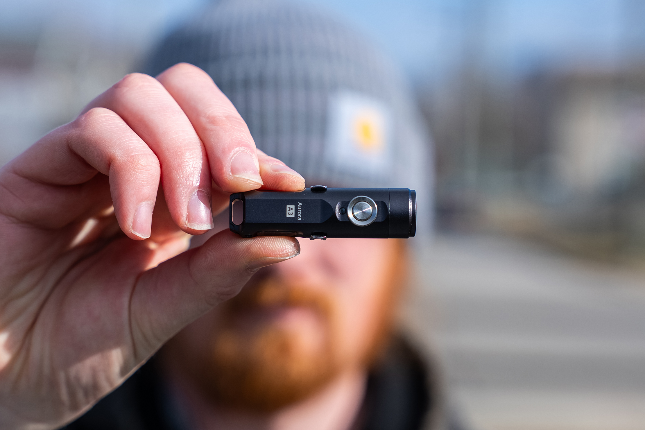 RovyVon Aurora A3 (G4) USB-C Keychain Flashlight Showcase