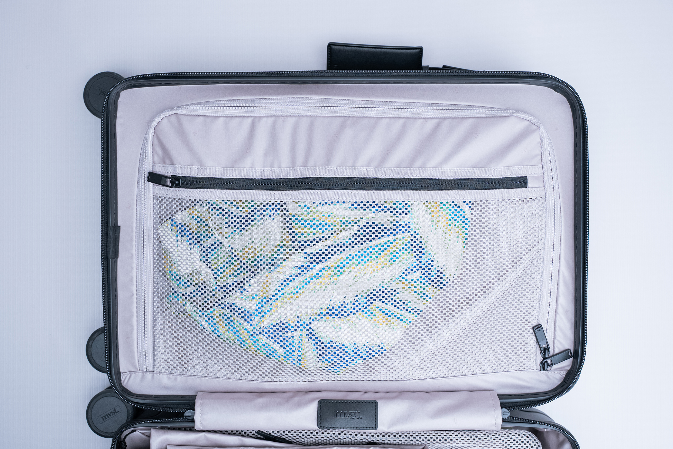 MVST Select Essential Collection Suitcase (Carry-On) Mesh Pocket