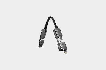 Futurizta Tech Tech Zeus-X Go Ultra 6-in-1 Universal Cable (Keychain)