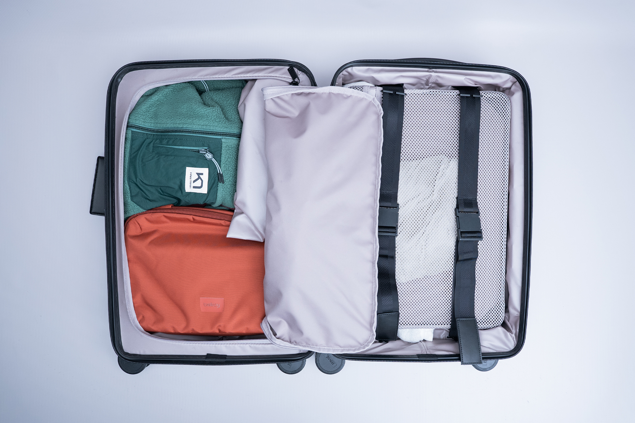 MVST Select Essential Collection Suitcase (Carry-On) Stuffed Full