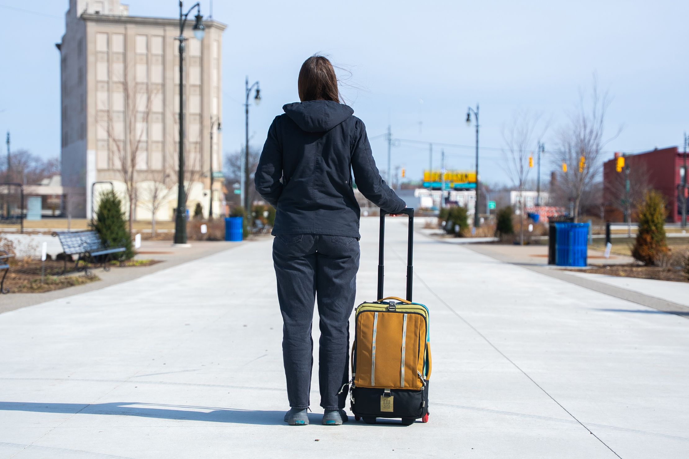Topo Designs Global Travel Bag Roller Back