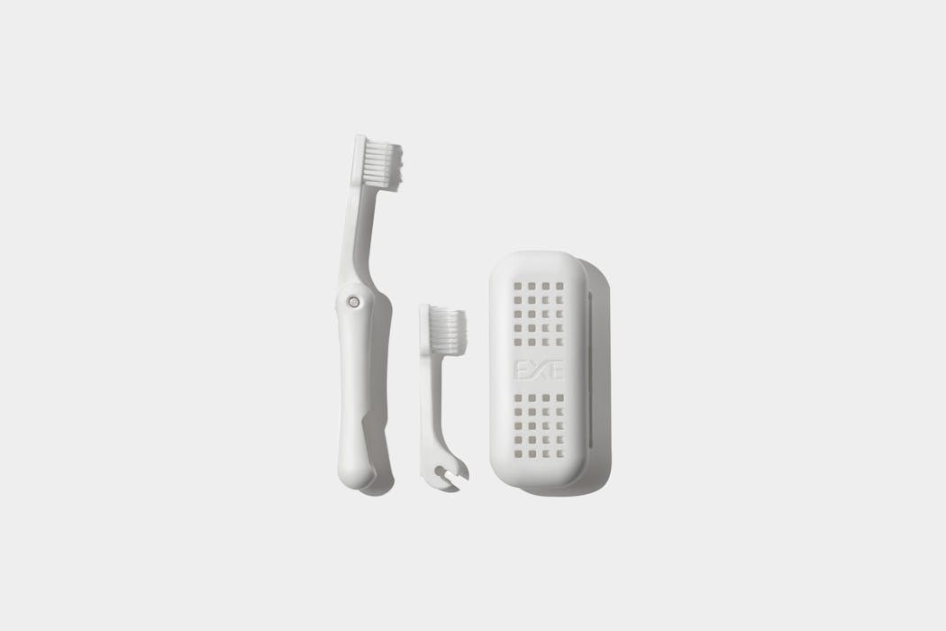 Minibox Folding Travel Toothbrush