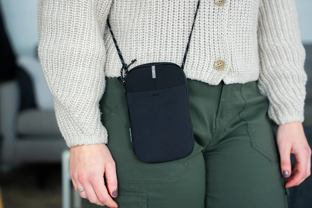 Matador Global Travel Stash Sling Mode Closeup