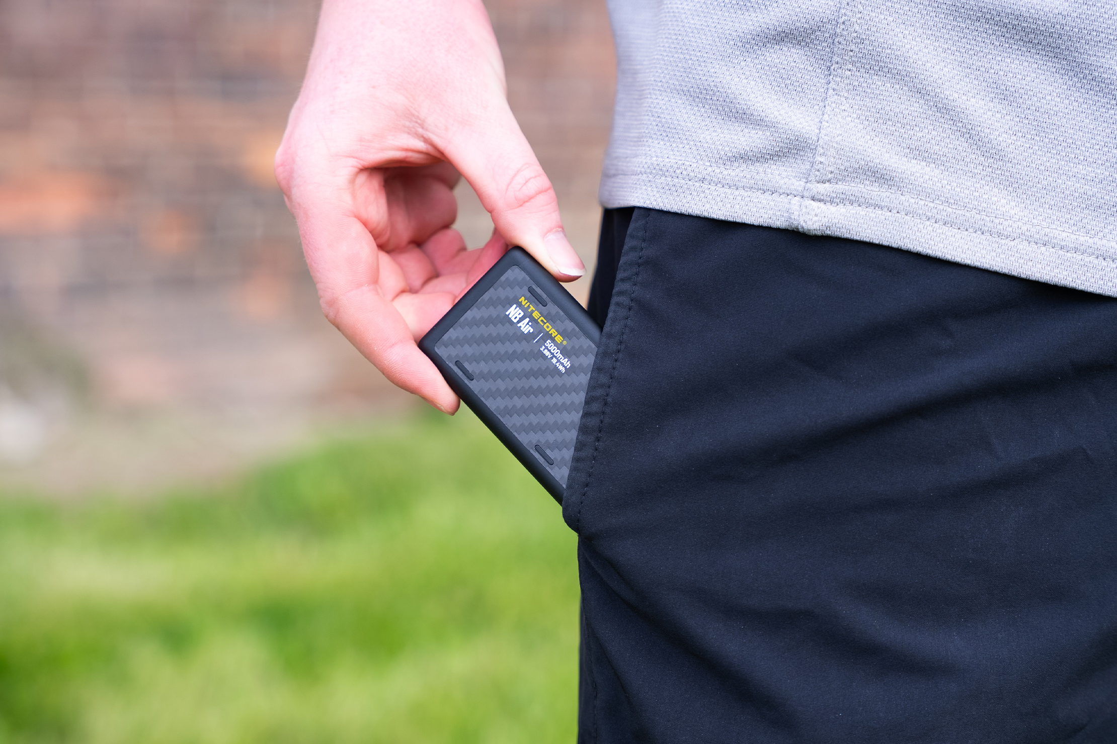 Nitecore NB Air Ultra Lightweight and Slim USB-C 5000mAh Power Bank Pocket