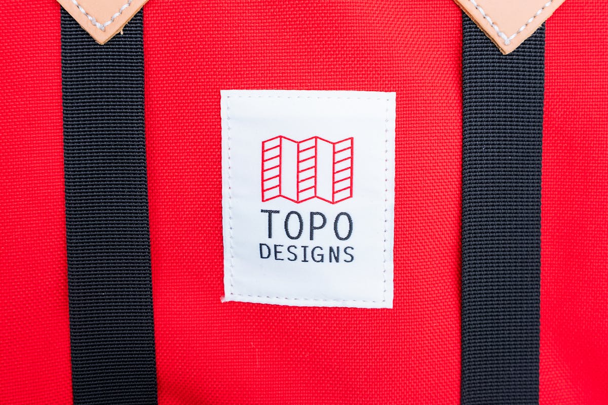 Topo Designs Klettersack Brand
