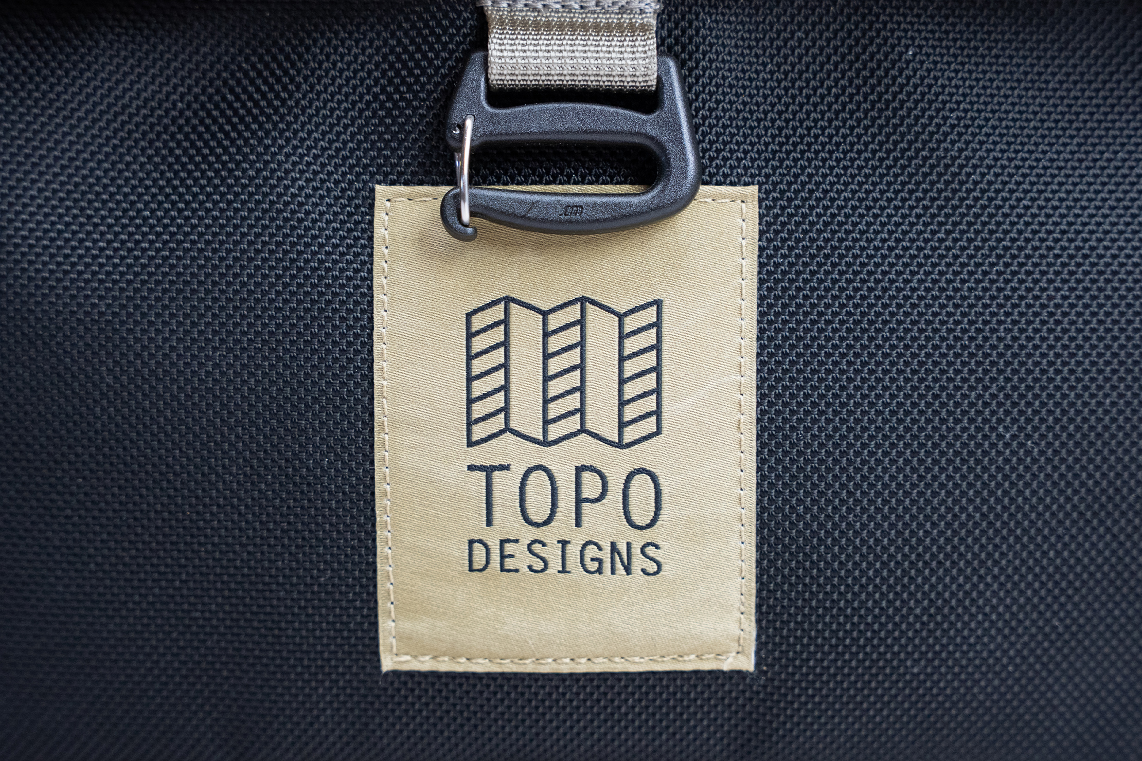 Topo Designs Global Travel Bag Roller Brand