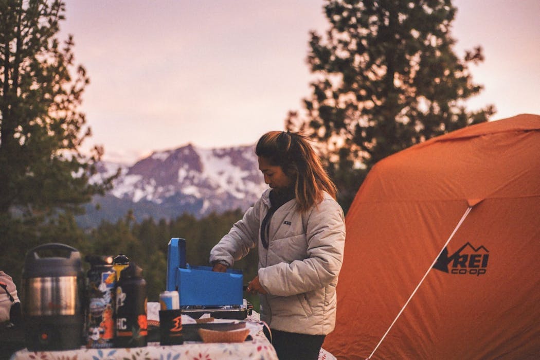 Car camping road trip