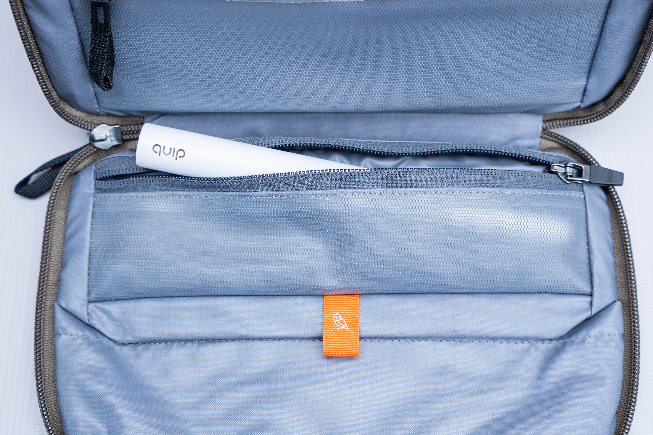 Bellroy Hanging Toiletry Kit Toothbrush