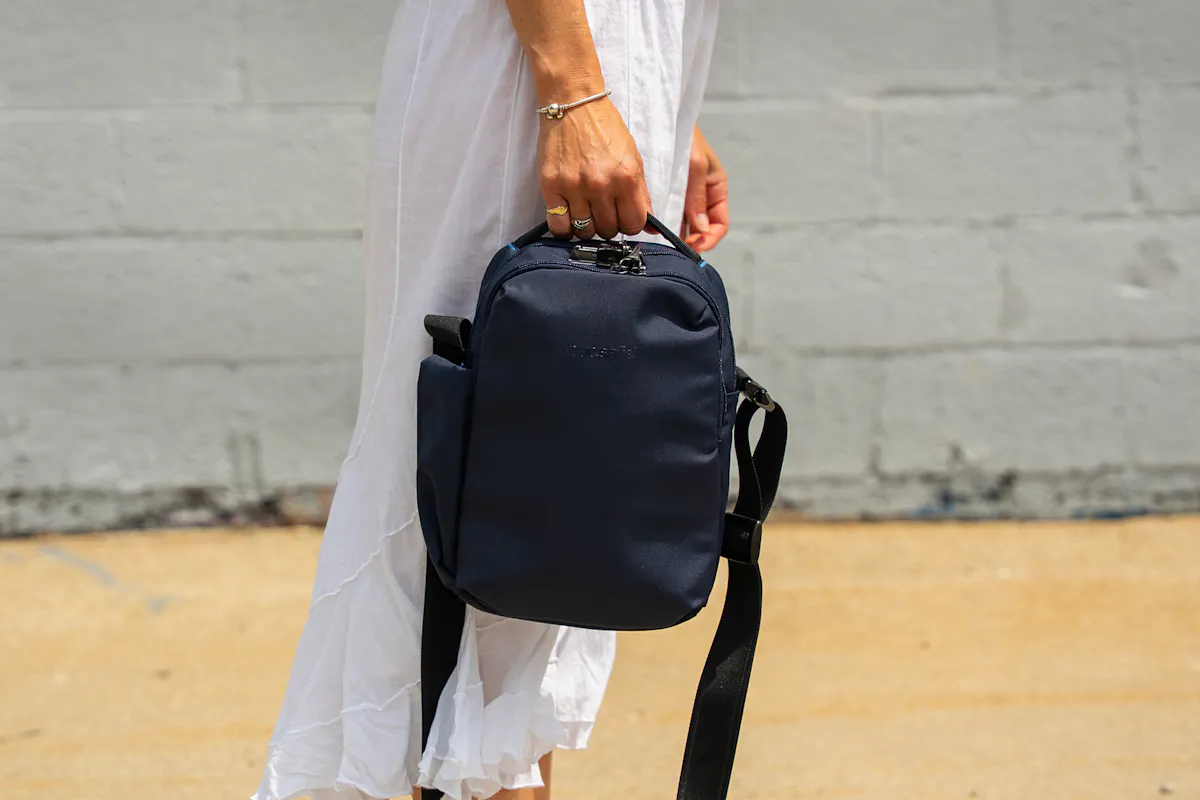 Pacsafe V Anti-Theft Tour Crossbody Top Handle