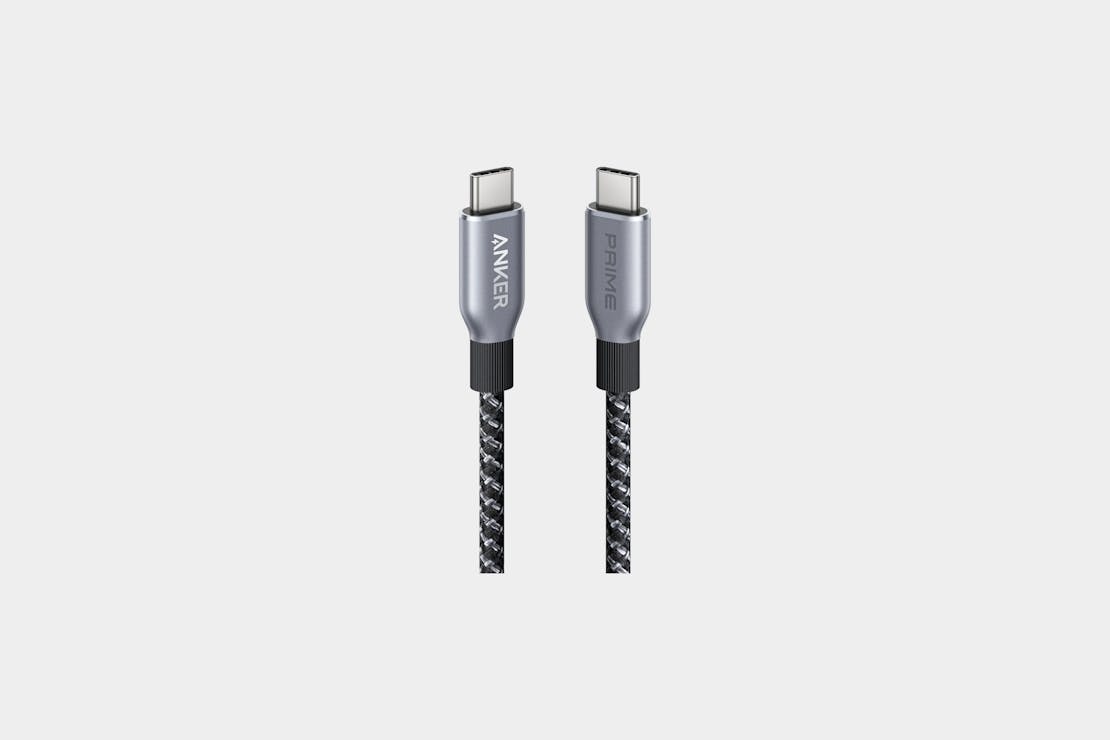 Anker Prime USB-C to USB-C Cable (240W, Upcycled-Braided)