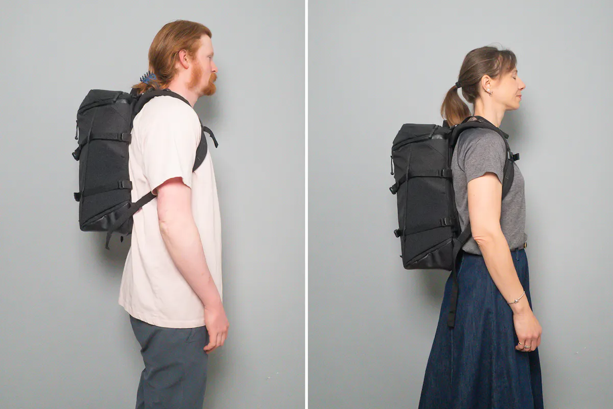 YETI Ranchero 22L Backpack Side by Side