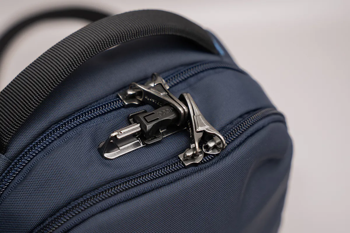Pacsafe V Anti-Theft Tour Crossbody Zipper Lock