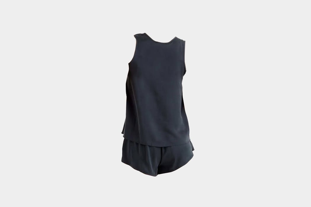 Quince 100% Washable Silk Pajama Shorts