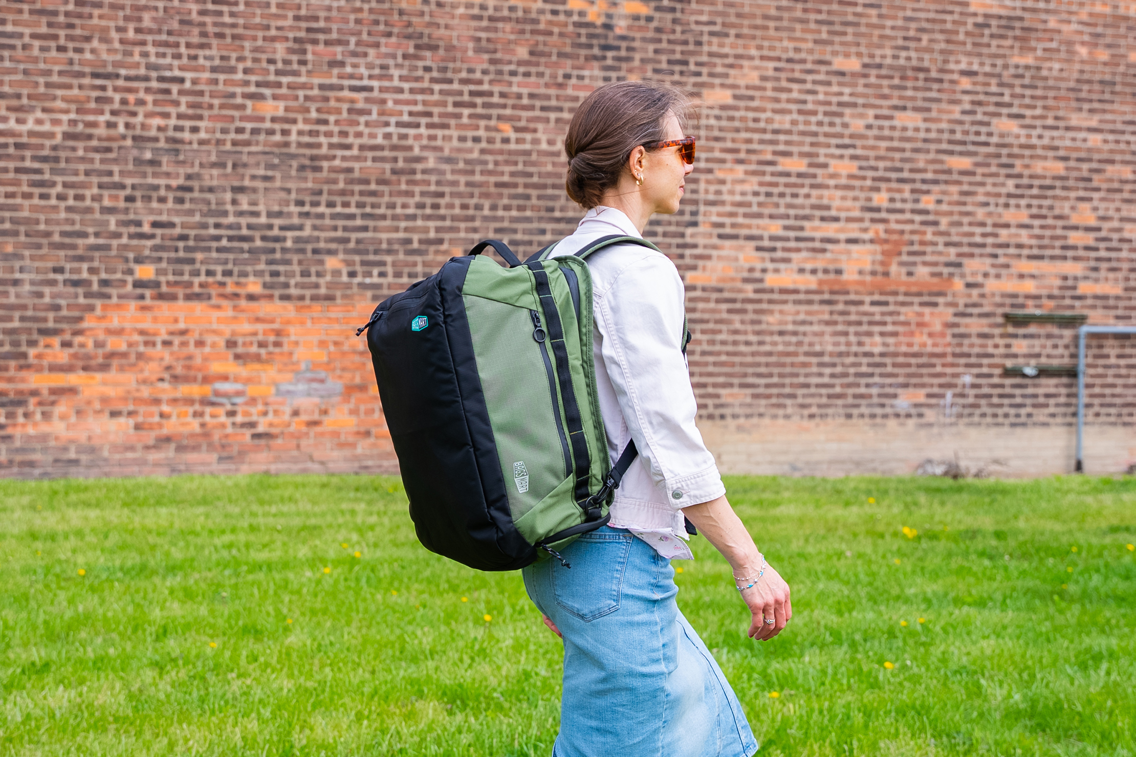 BAGSMART Paz 43L Duffle Backpack Walking