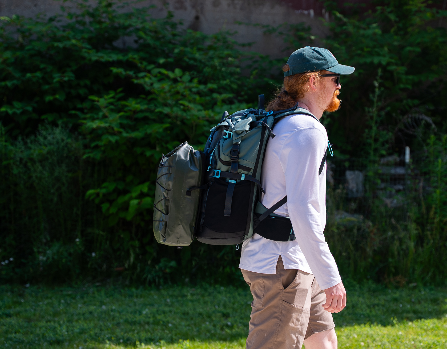 Tropicfeel Shelter Backpack With Daypack Side