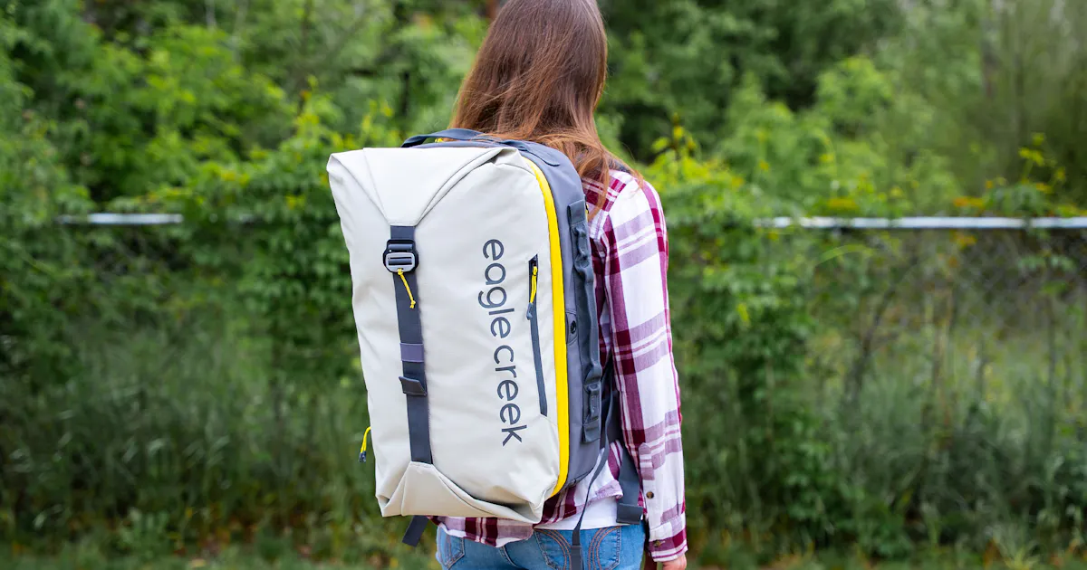 eagle creek check-in bag & rain cover Origin Series Klettersack Backpack Going In Style With the Tour Travel Pack Eagle Creek Stash RFID Crossbody
