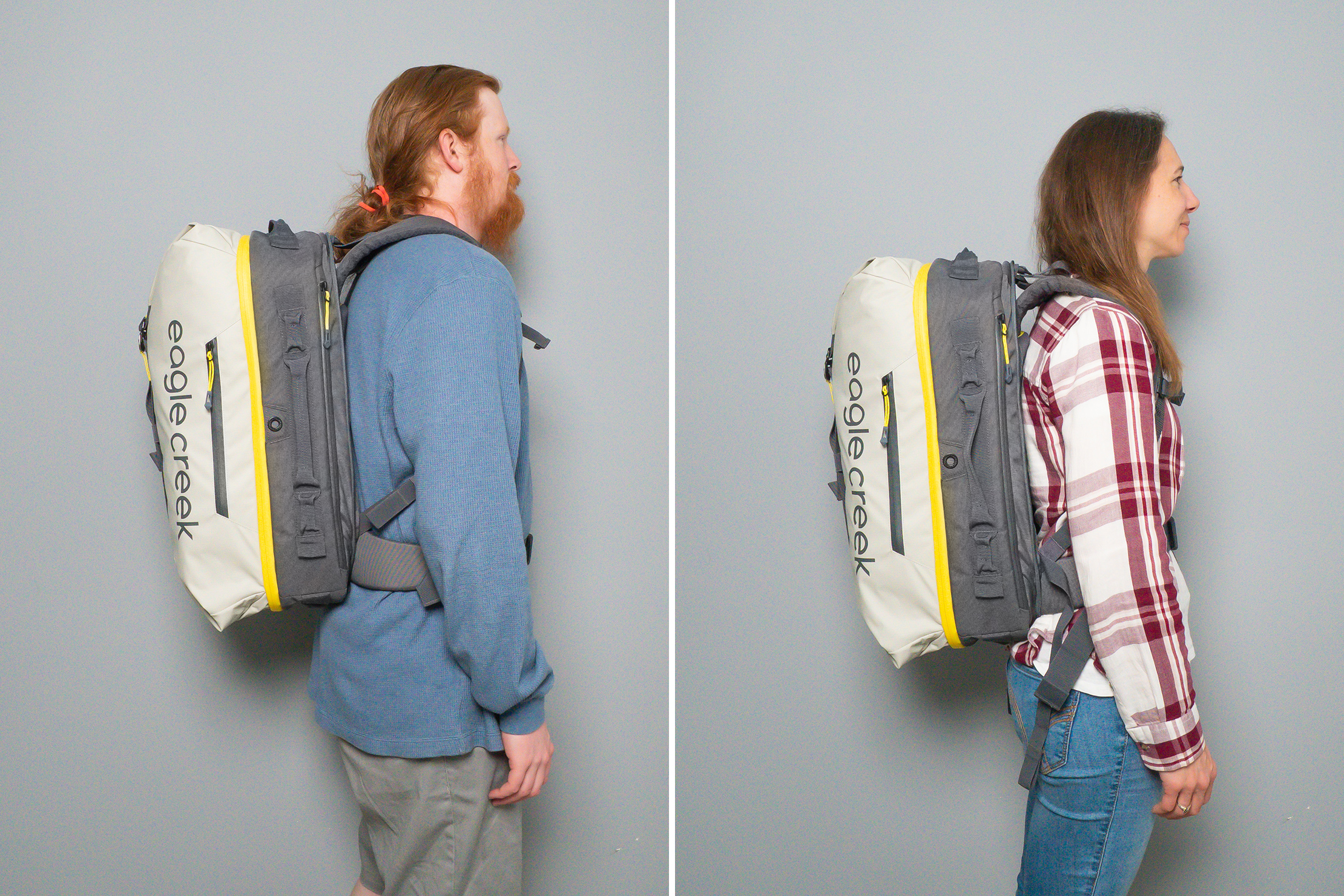 Eagle Creek Tour Travel Pack 40L (V2) Side by Side