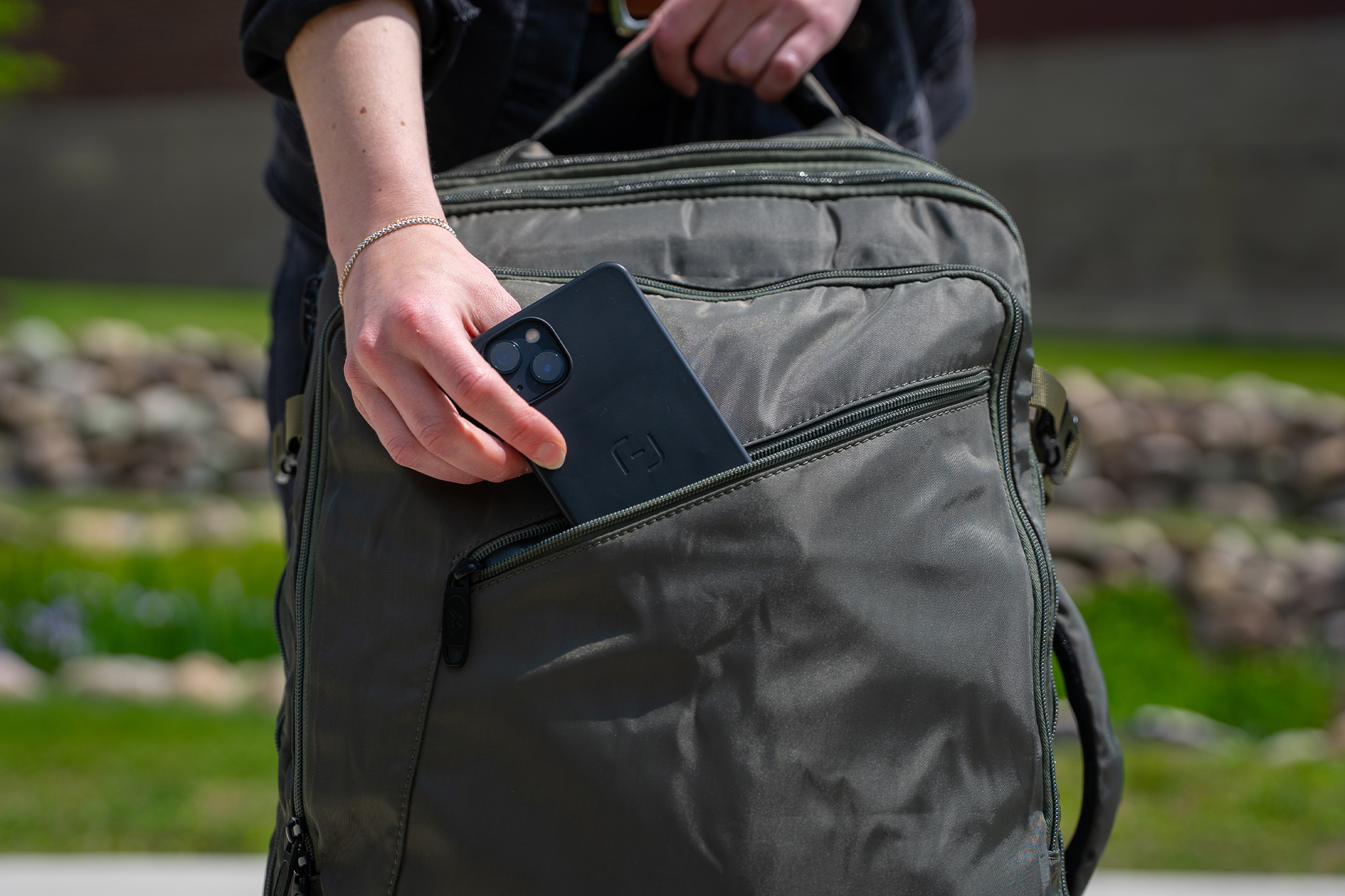 MATEIN Carry On Backpack Pocket