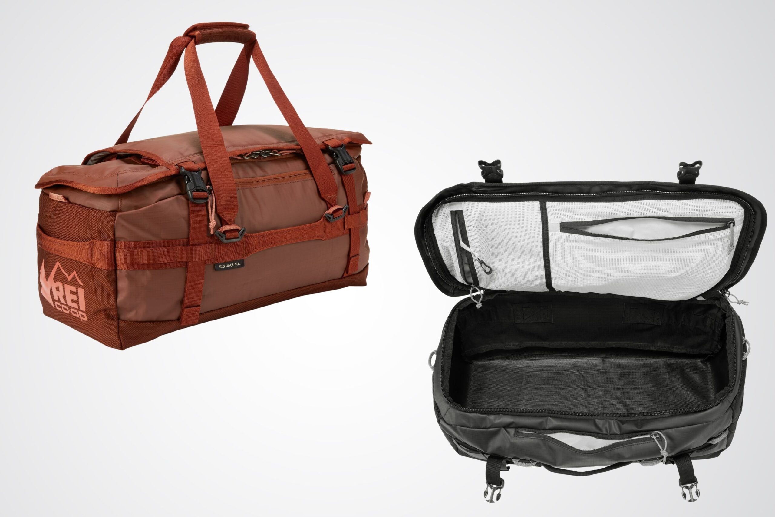 REI Co-op Big Haul Duffel 40L in iron oxide