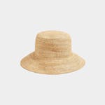 J.Crew Wide-brim Raffia Bucket Hat
