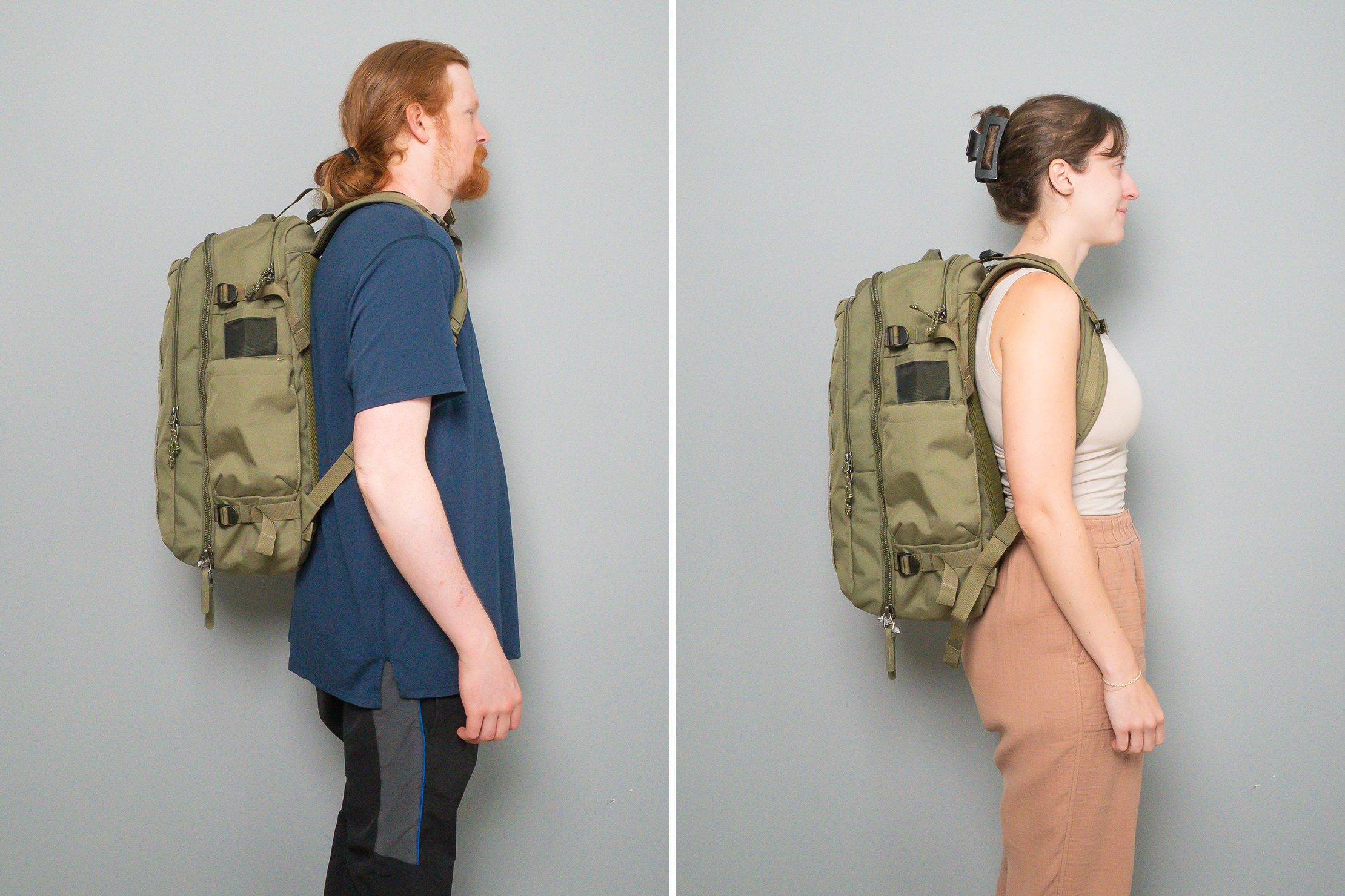 Fjallraven Farden Carry-On Pack Side By Side