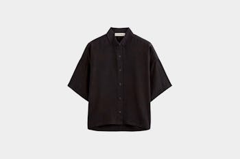 Everlane Short-Sleeve Square Shirt in Butterlite