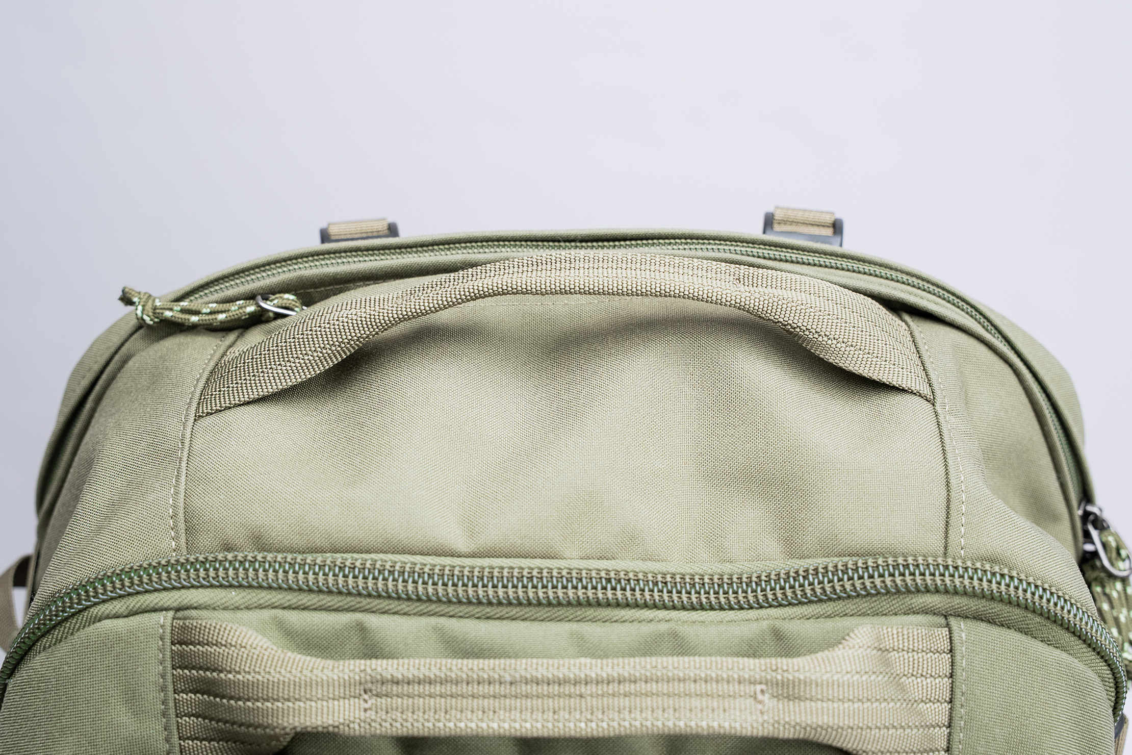 Fjallraven Farden Carry-On Pack Top Handle Closeup