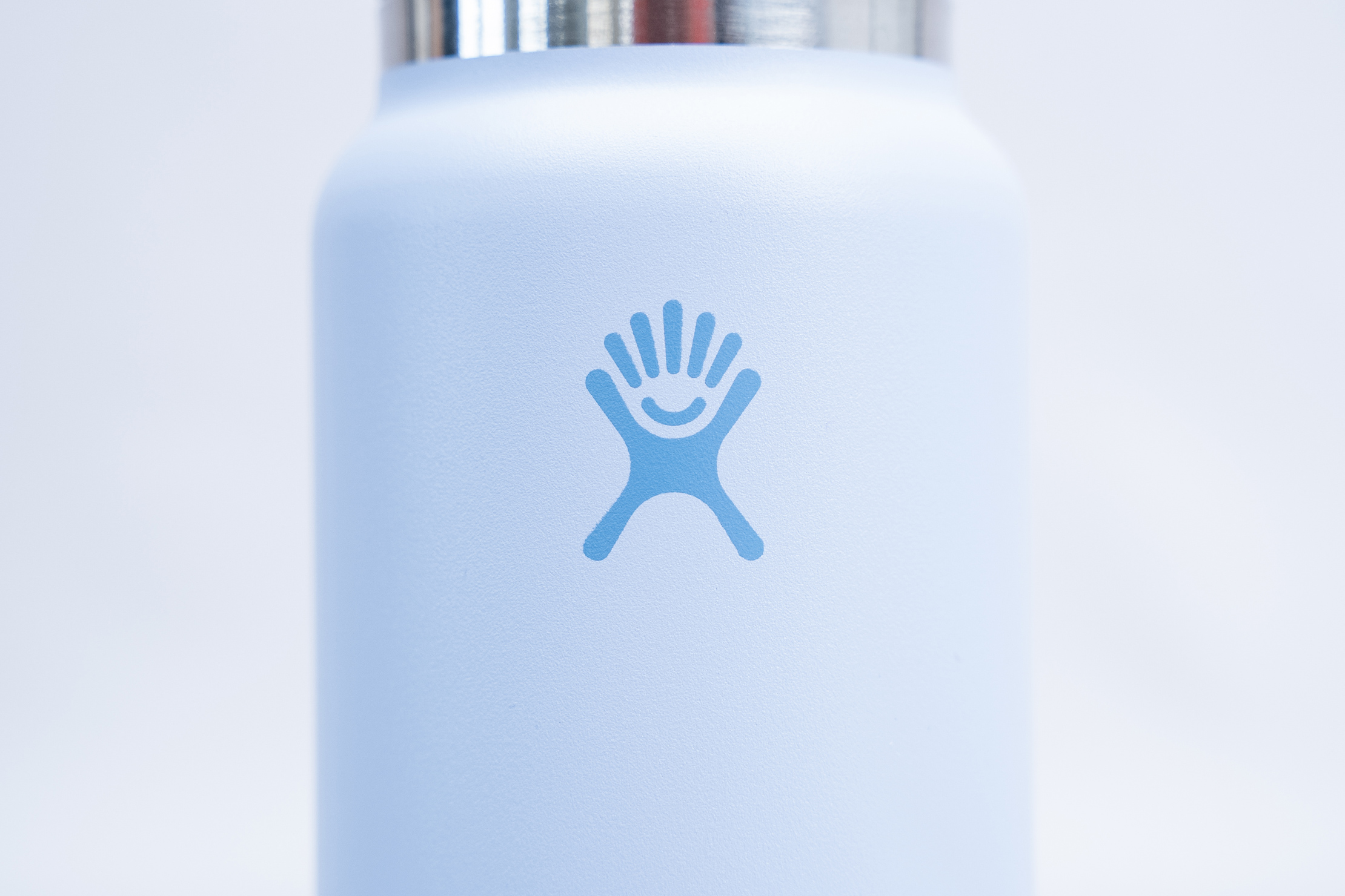 Hydro Flask 24 oz Wide Mouth Travel Bottle with Flex Straw Cap Logo
