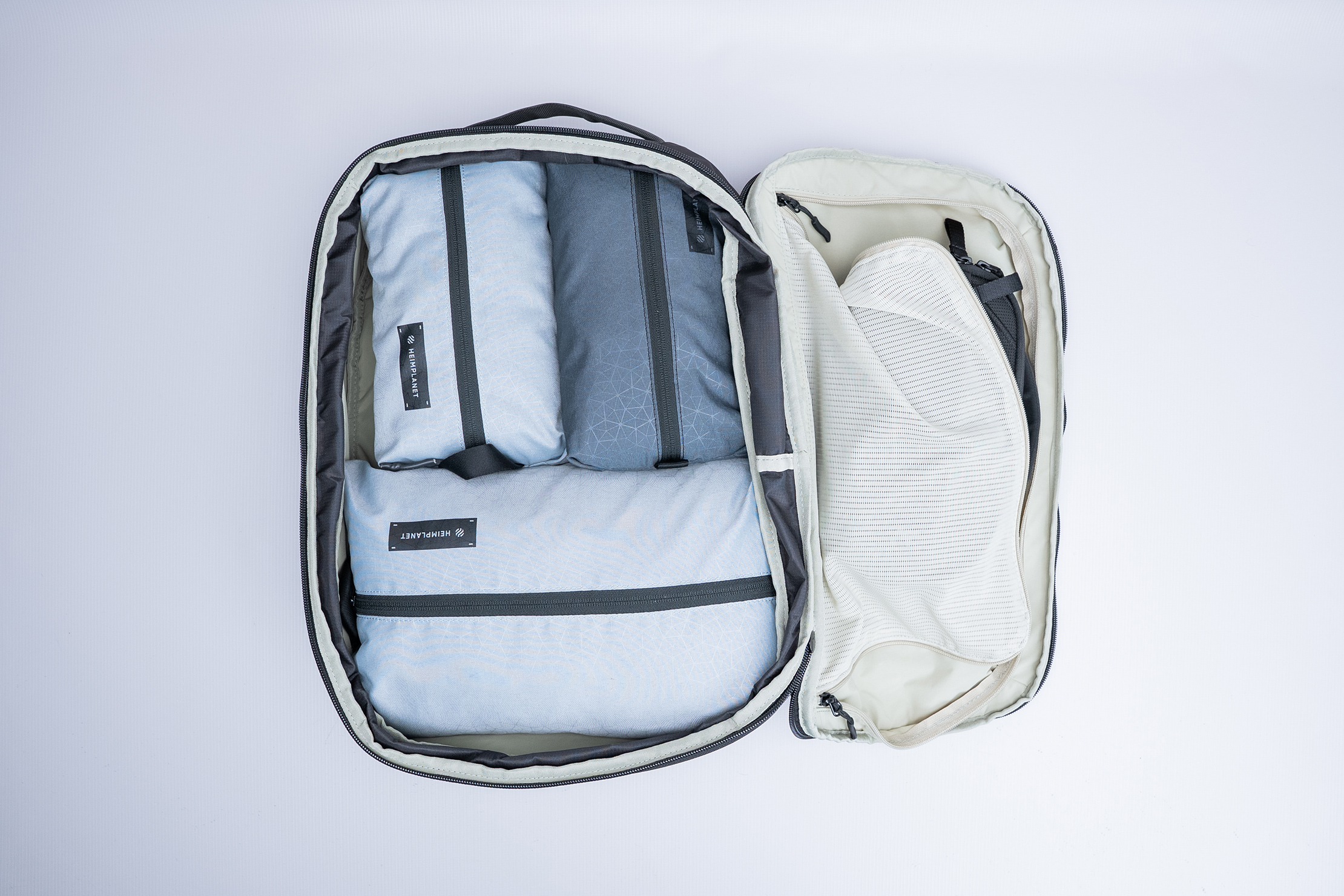 Almond Oak Expandable Travel Backpack 25L + 5L Stuffed