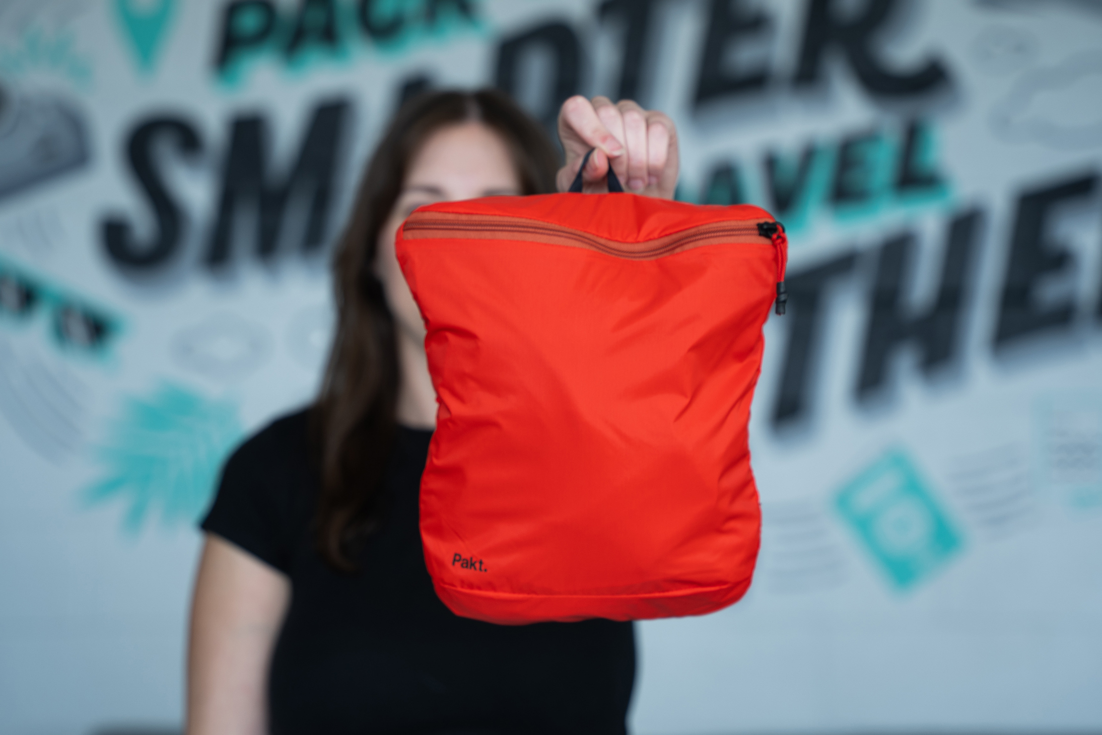 Pakt Stash Packable Backpack 16L Packed