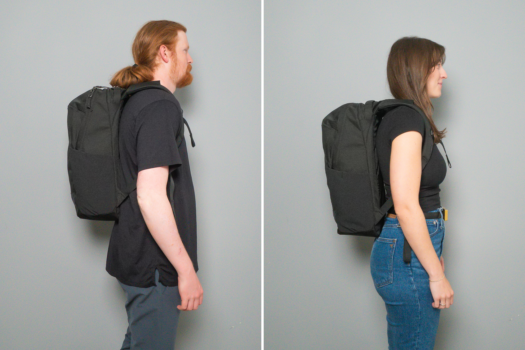 EVERGOODS CIVIC Half Zip 22L (V3) Side By Side