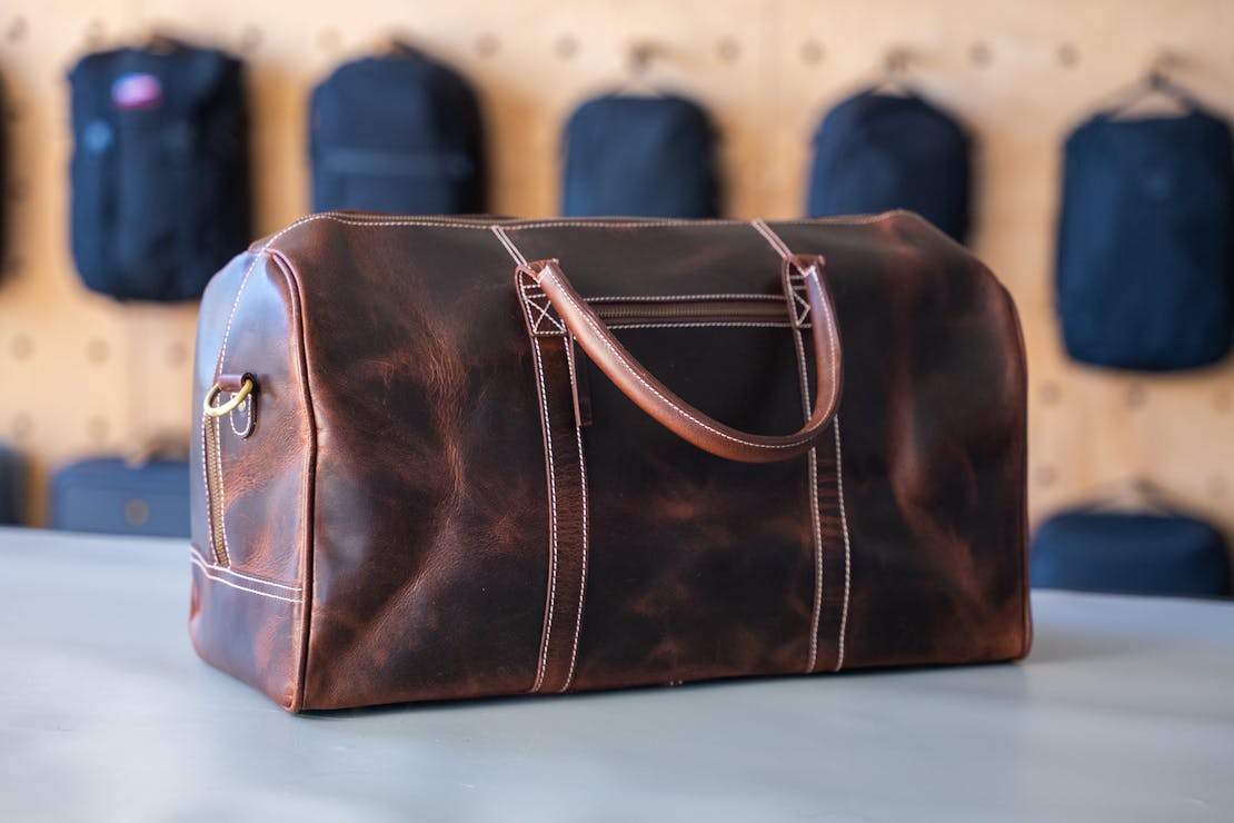 Kodiak Leather 30L Weekender Duffel