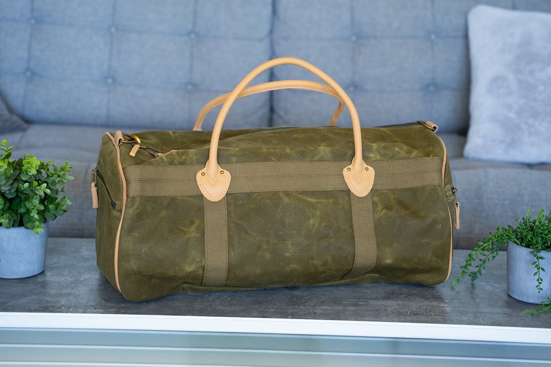L.L.Bean Waxed Canvas Duffle