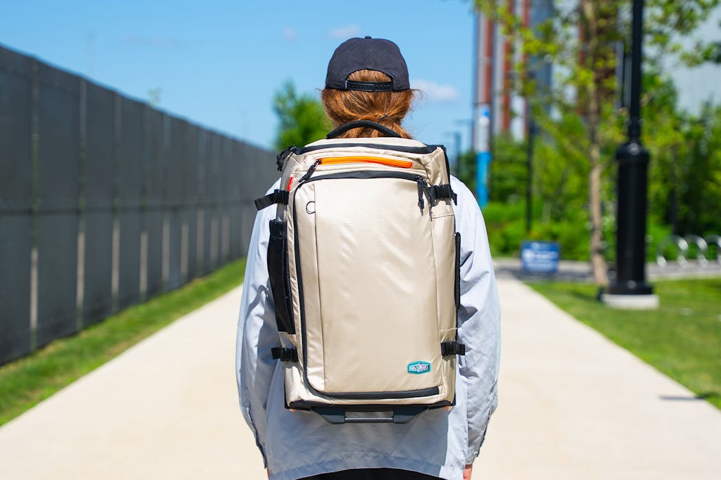 BAGSMART Blast 43L Roller Backpack Review
