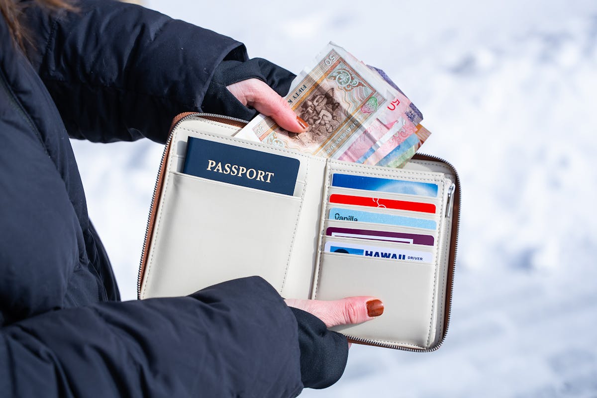 Away Travel Wallet Cash