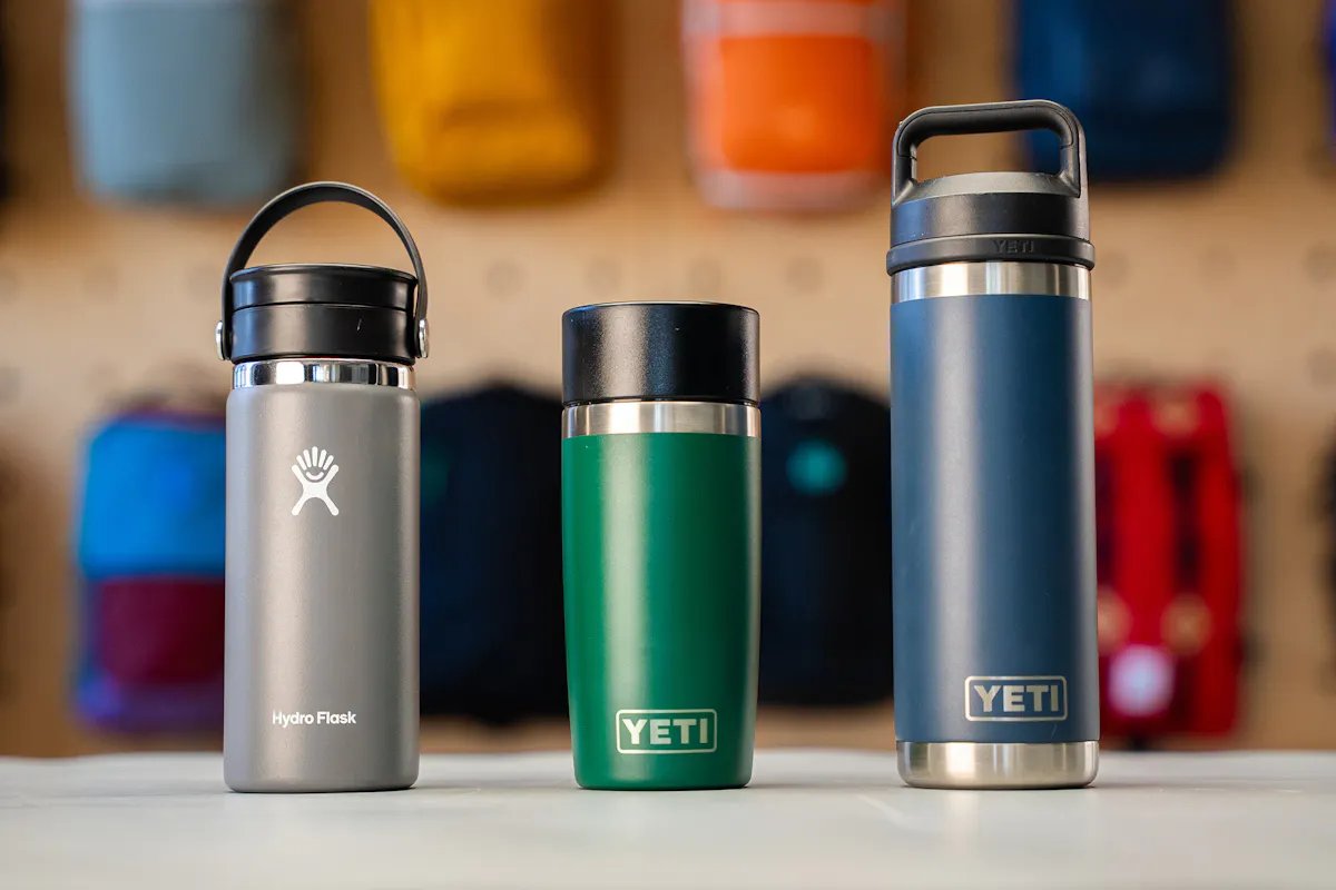 YETI Rambler 12 oz Travel Bottle with Commuter Cap Comparison